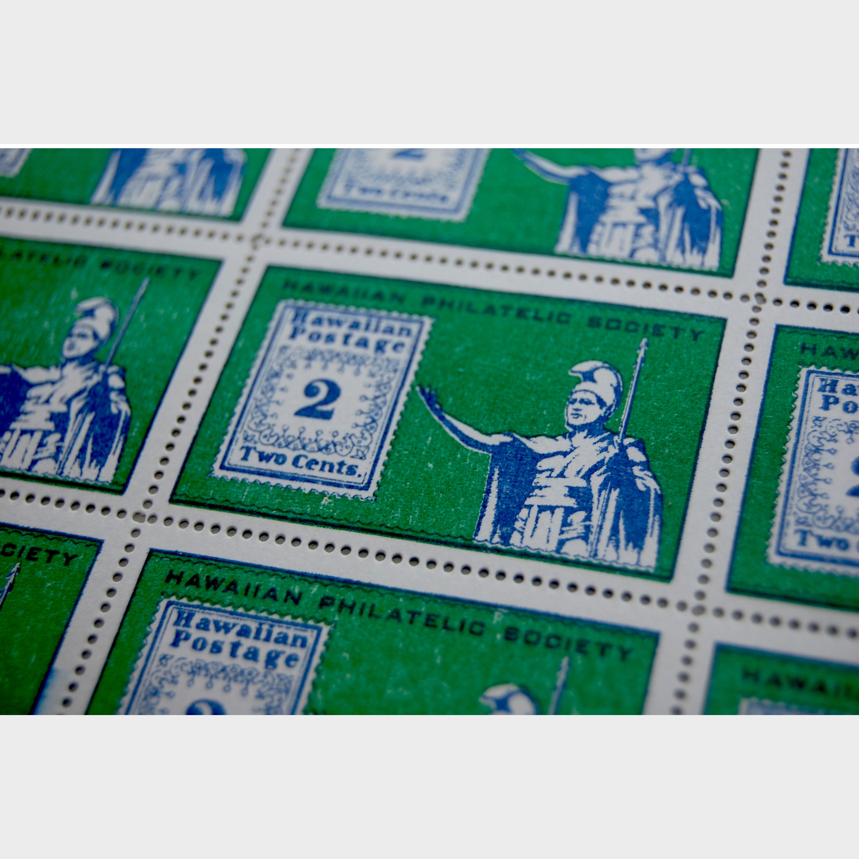 Hawaiian postage stamps