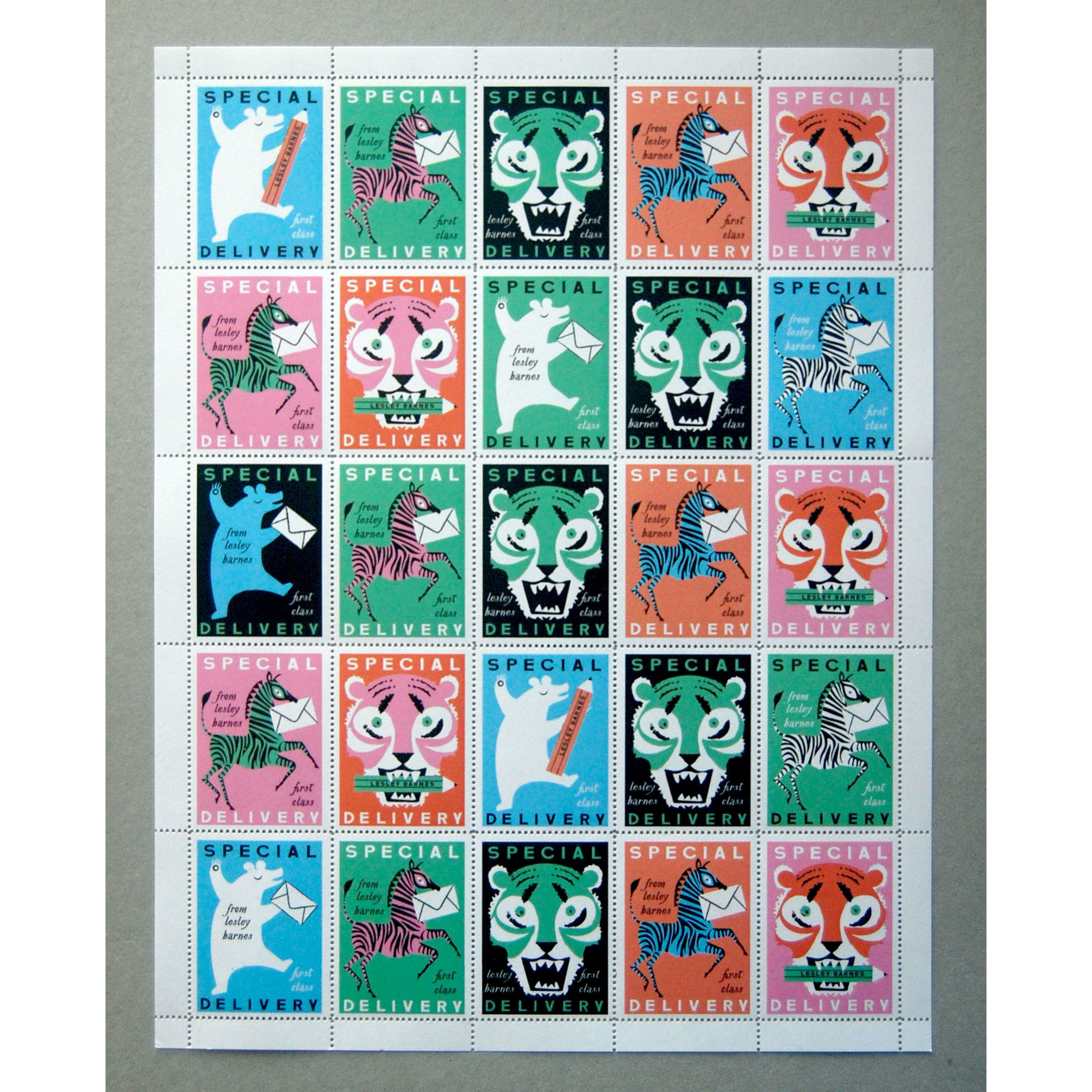 Special Delivery stamps