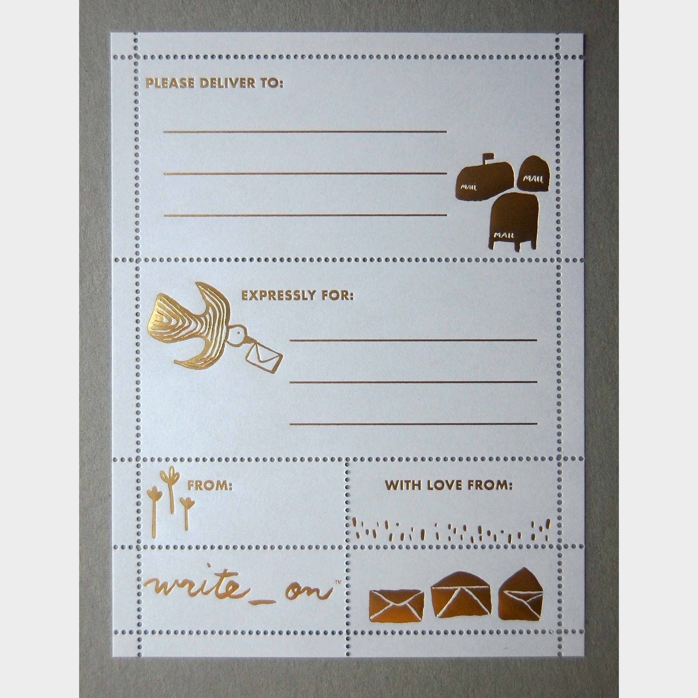 Write_On 2018 stamps