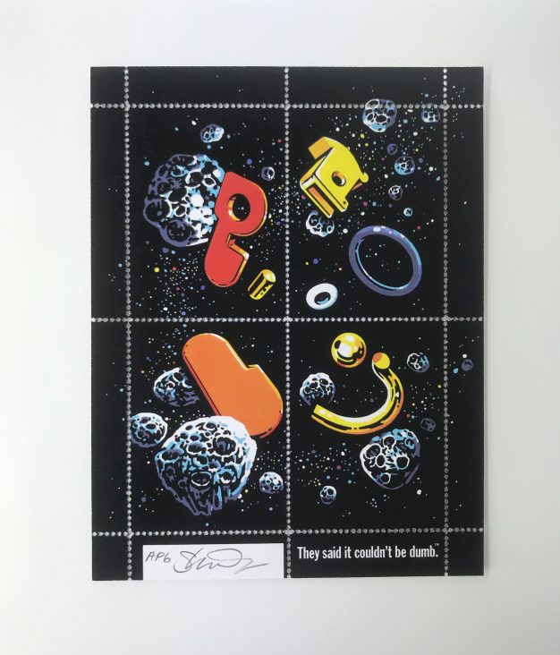 Shawn Wolfe artist stamp