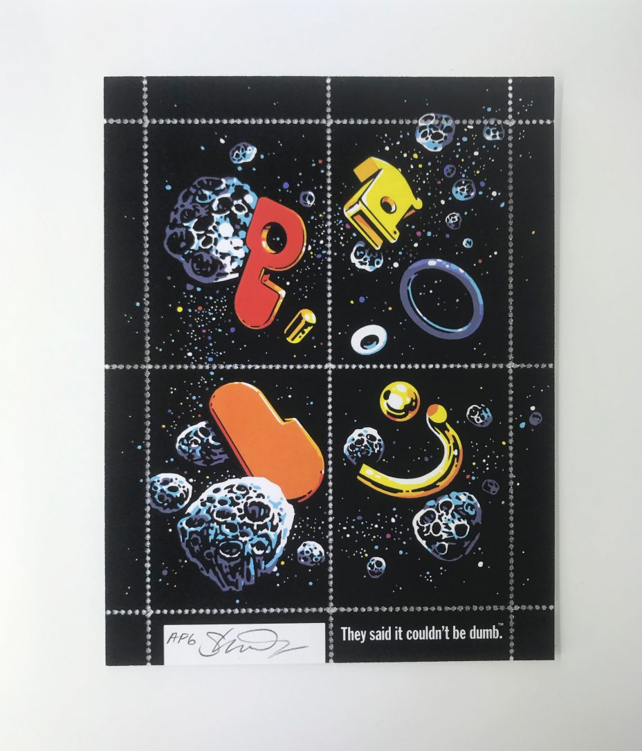 Shawn Wolfe artist stamp