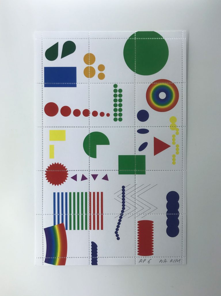 Na Kim artistamp 2 - digital print