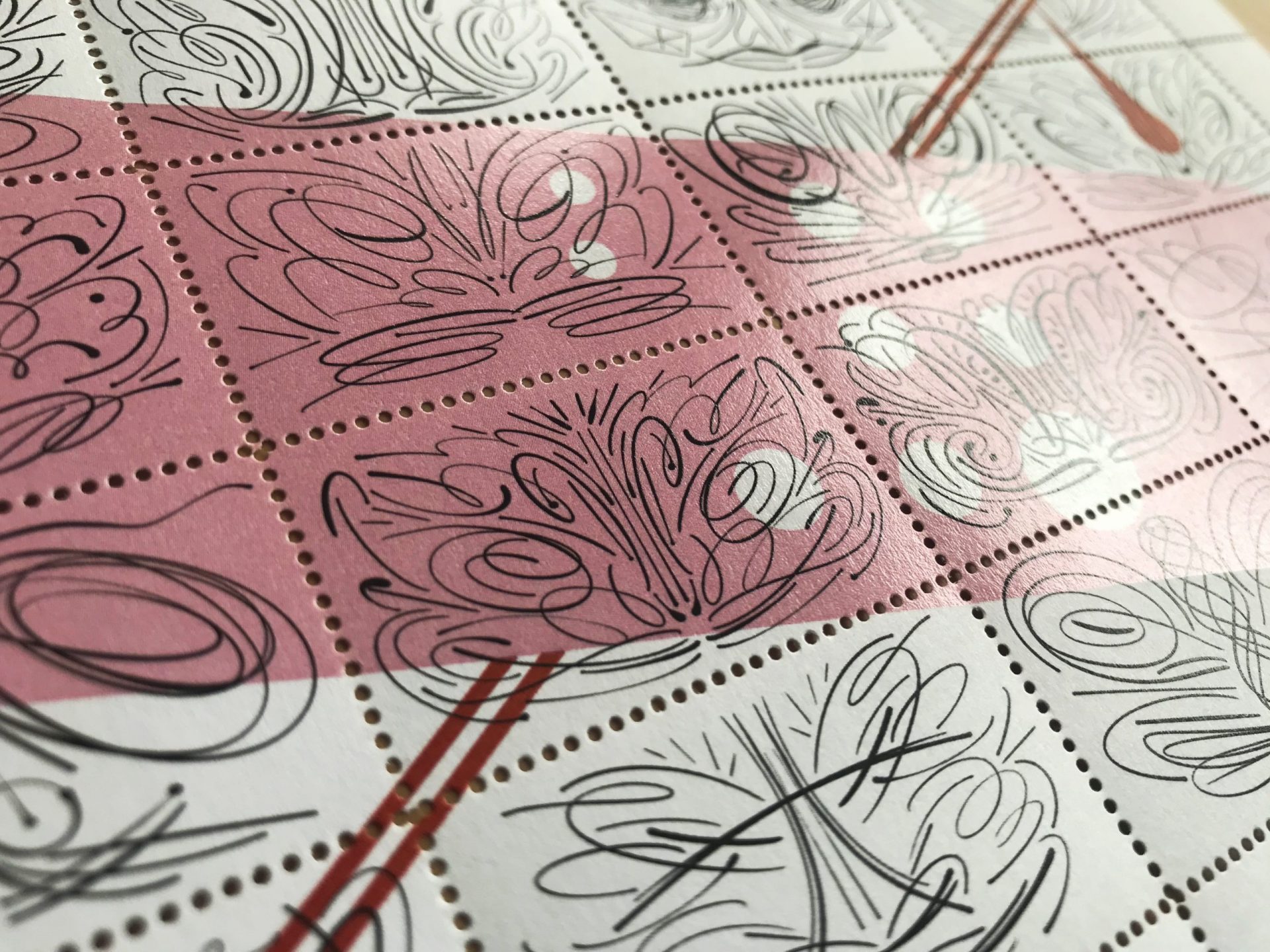 detail, rick valicenti artistamp with portland stamp company