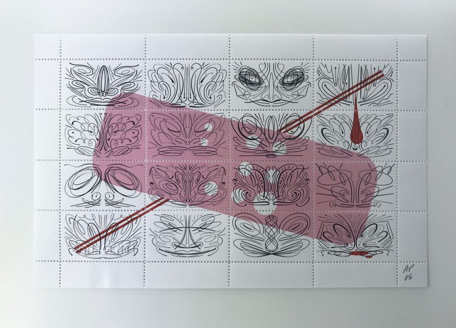 rick valicenti artistamp no. 26