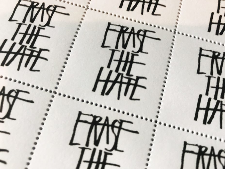 david carson erase the hate