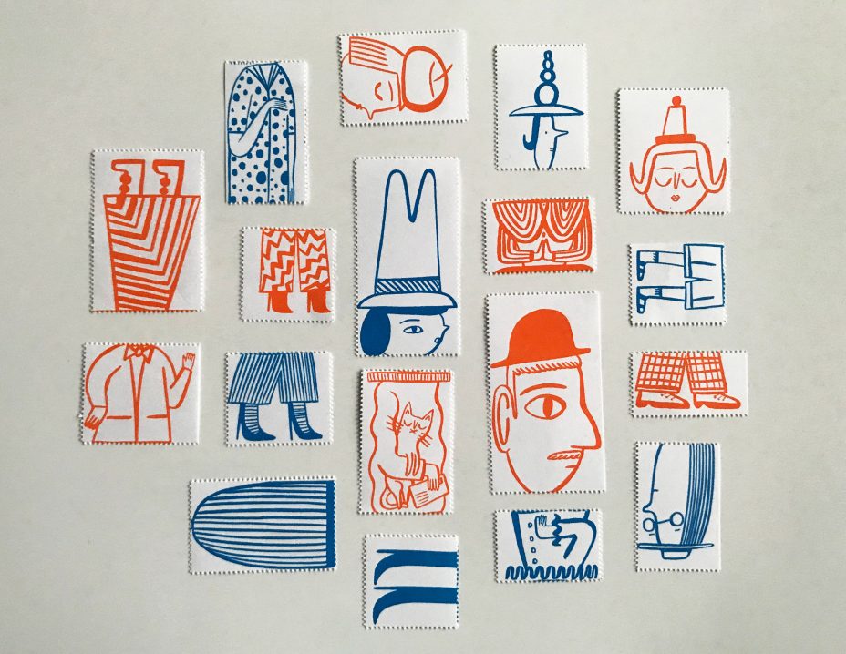 helen hancocks risograph artistamps reassembled 1