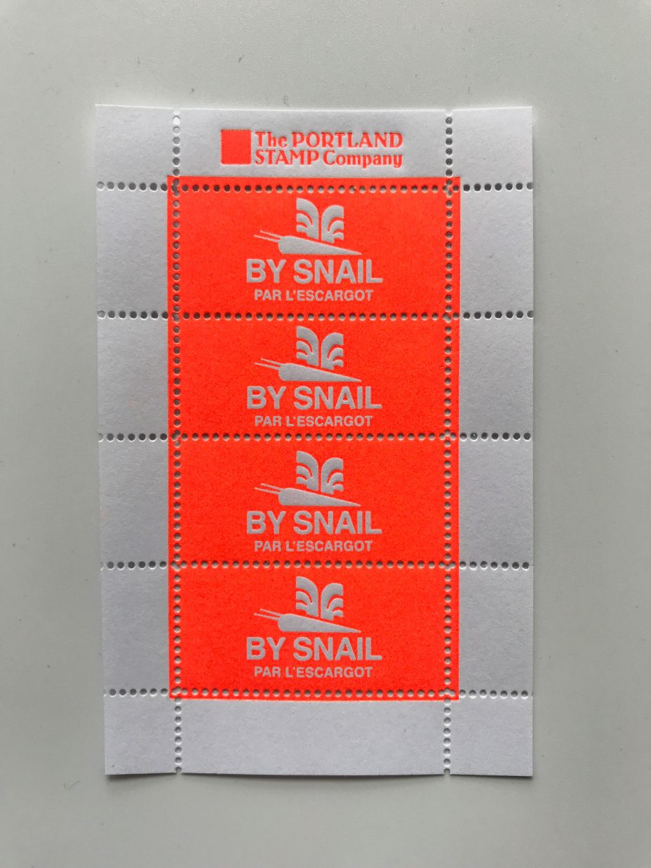 by snail neon red full sheet