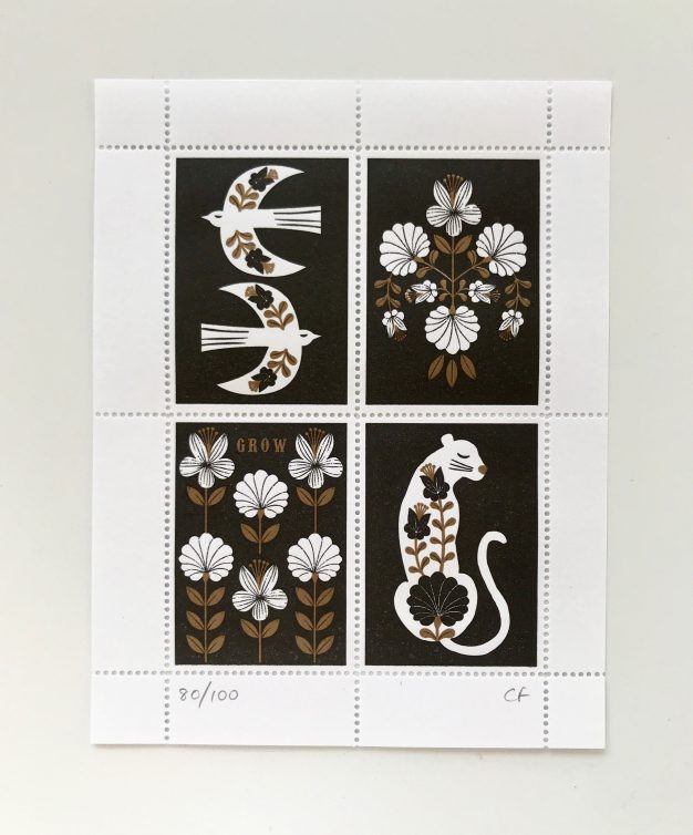 maggiemagoo artistamp full sheet