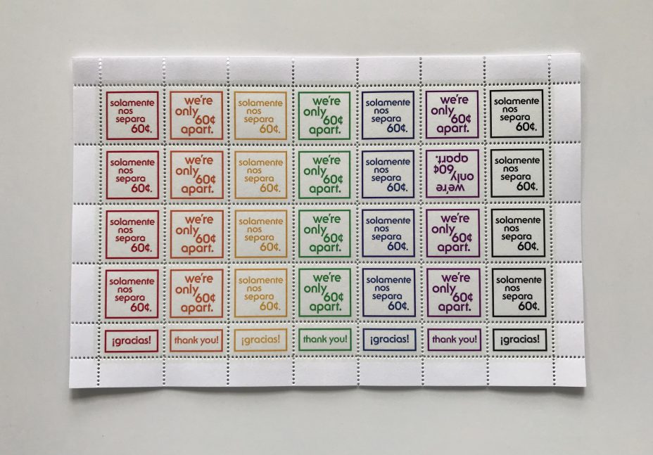 were only 60 cents apart bilingual sheet