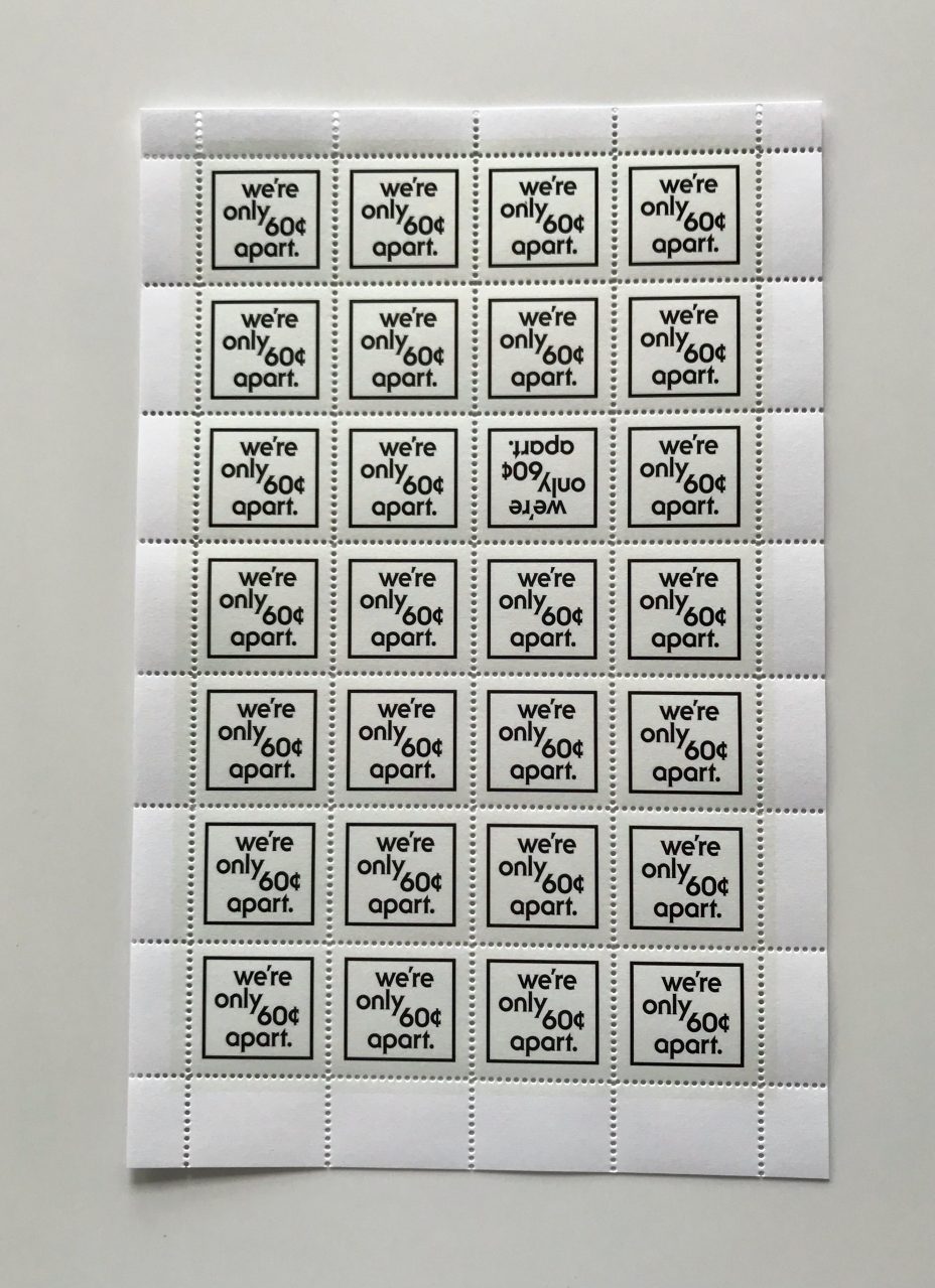 were only 60 cents apart sheet