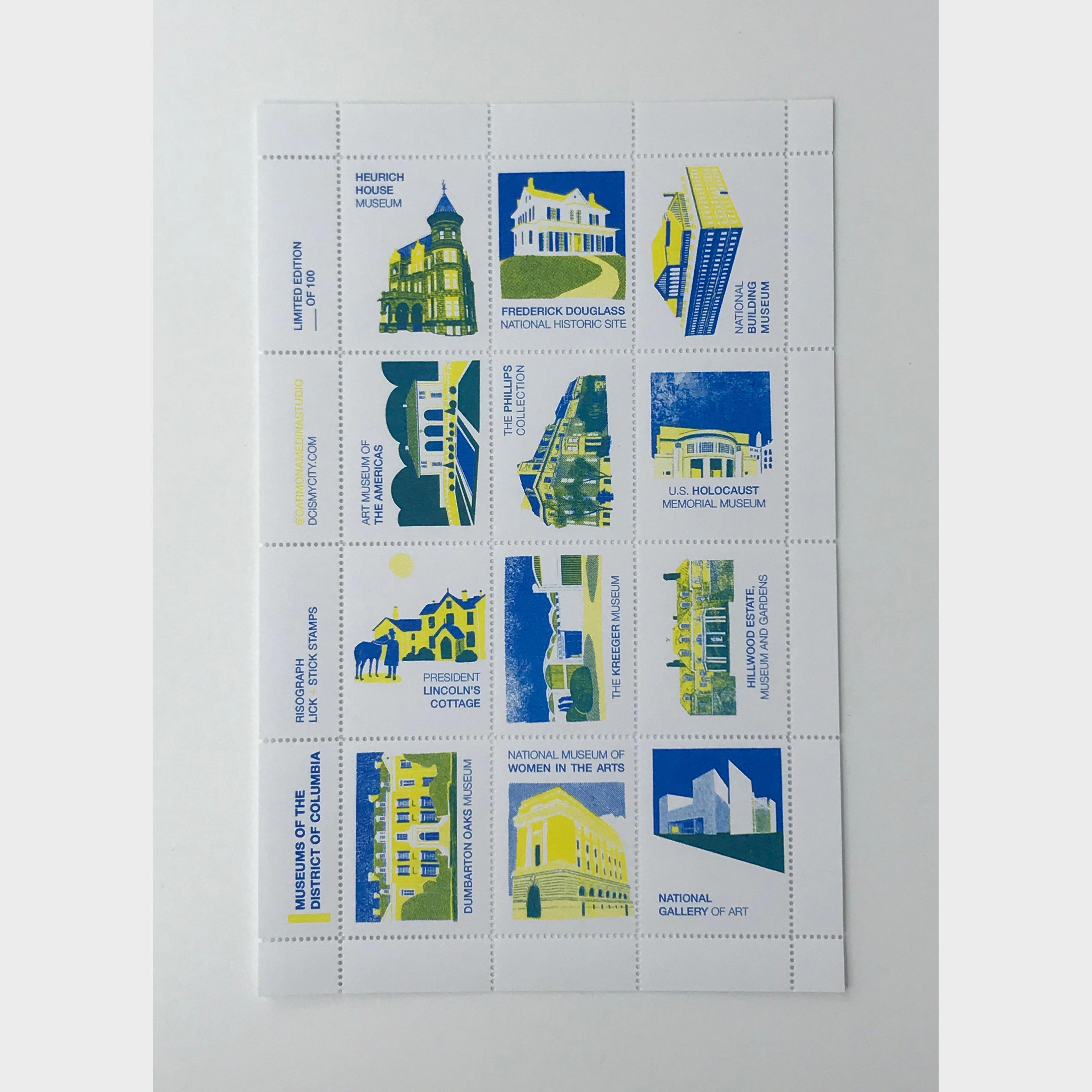 carlos caronamedia washington d.c. stamps