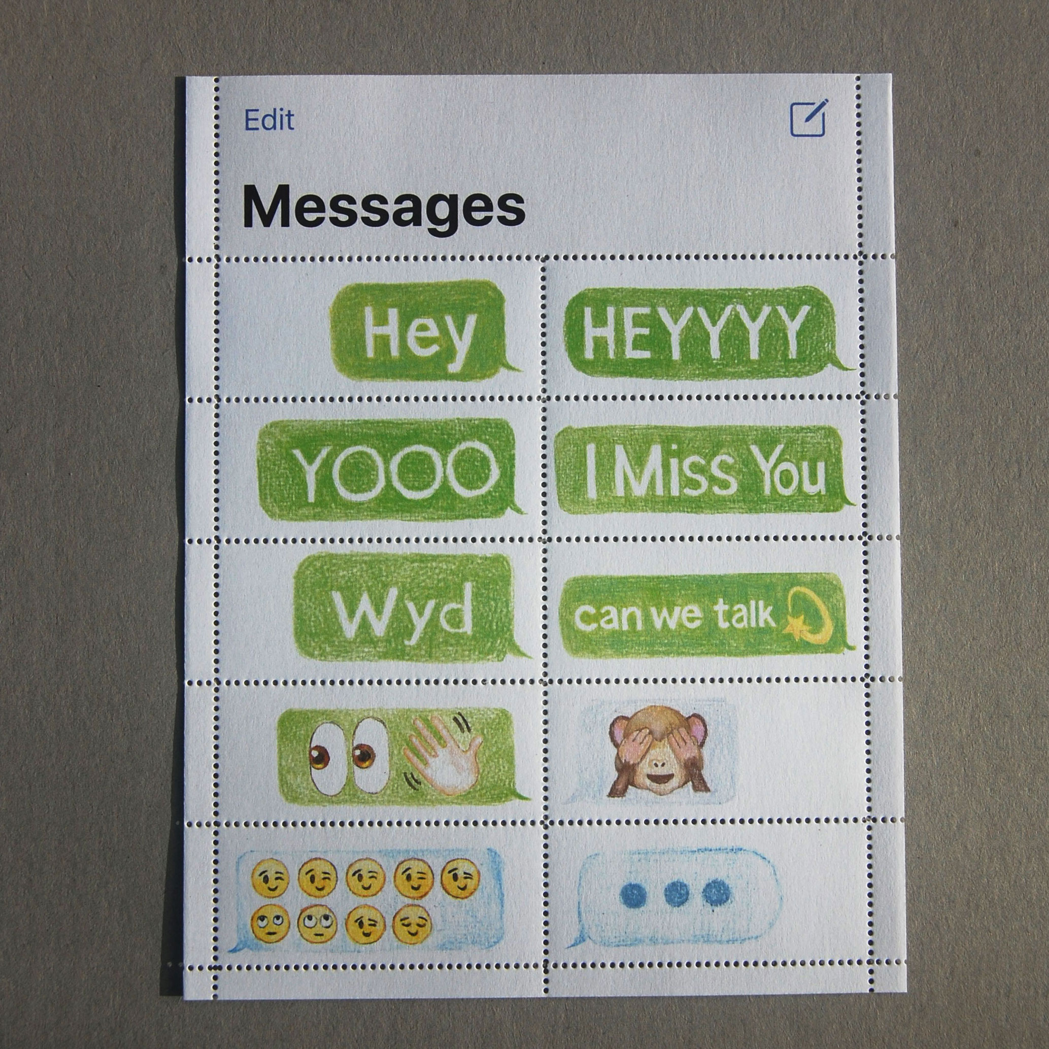 korean messages