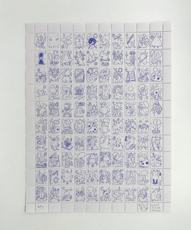 deth p sun artist series 38 full sheet