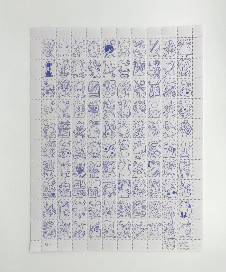 deth p sun artist series 38 full sheet