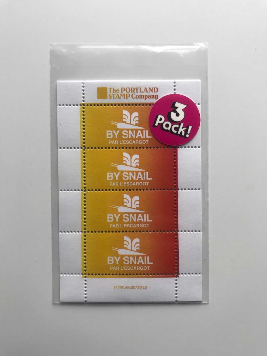 by snail gradient stamps 3 pack