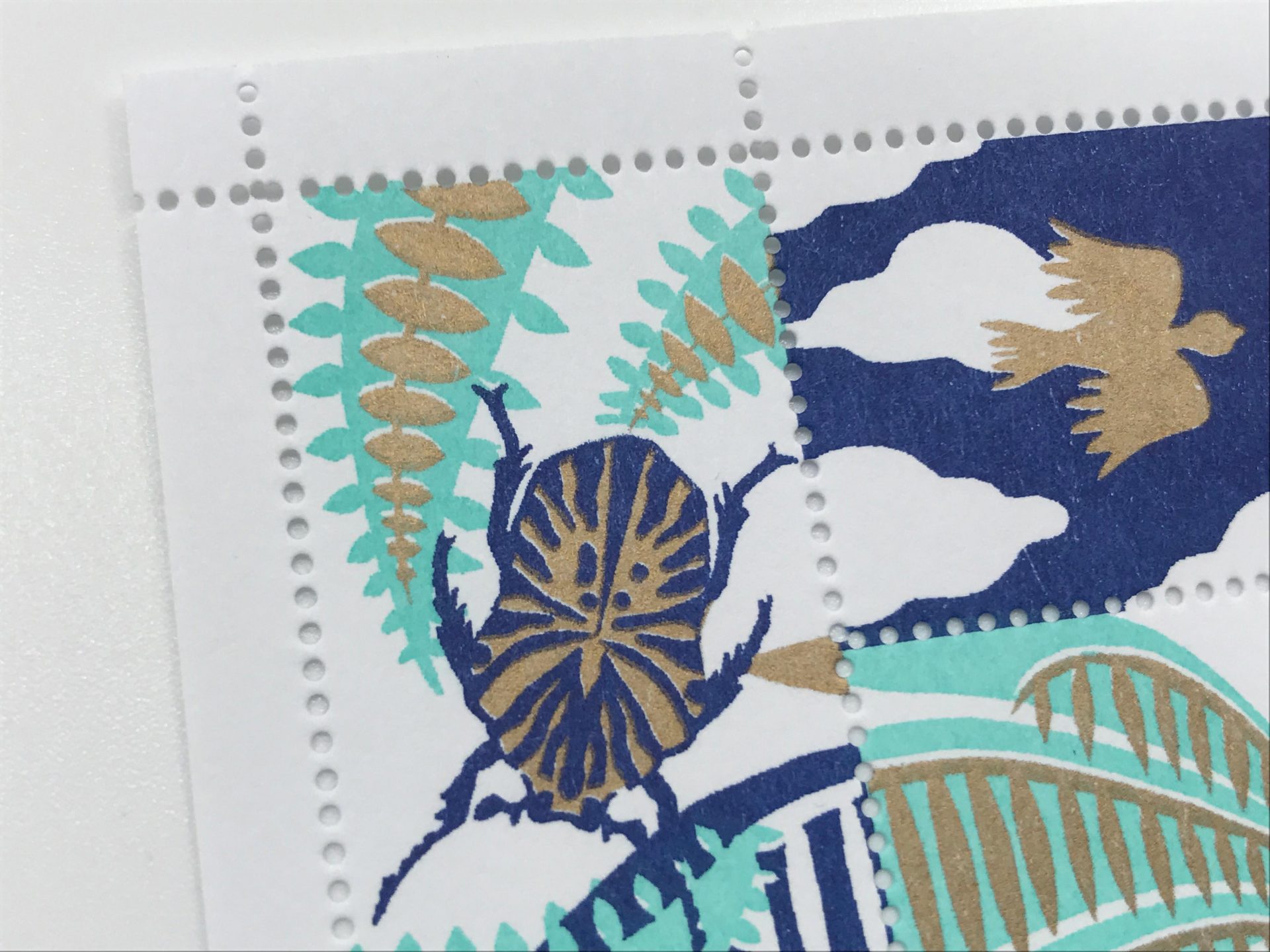 claire colin oasis artist series stamp detail 3