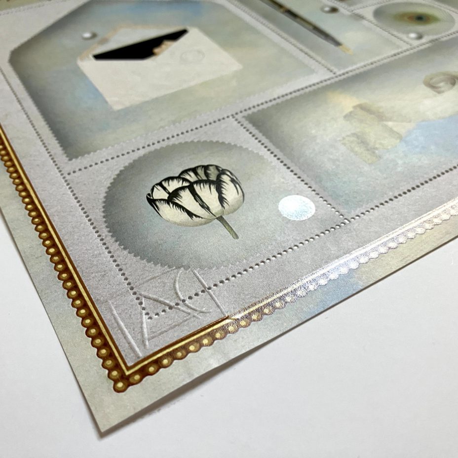 anne connell artist series stamps detail 10