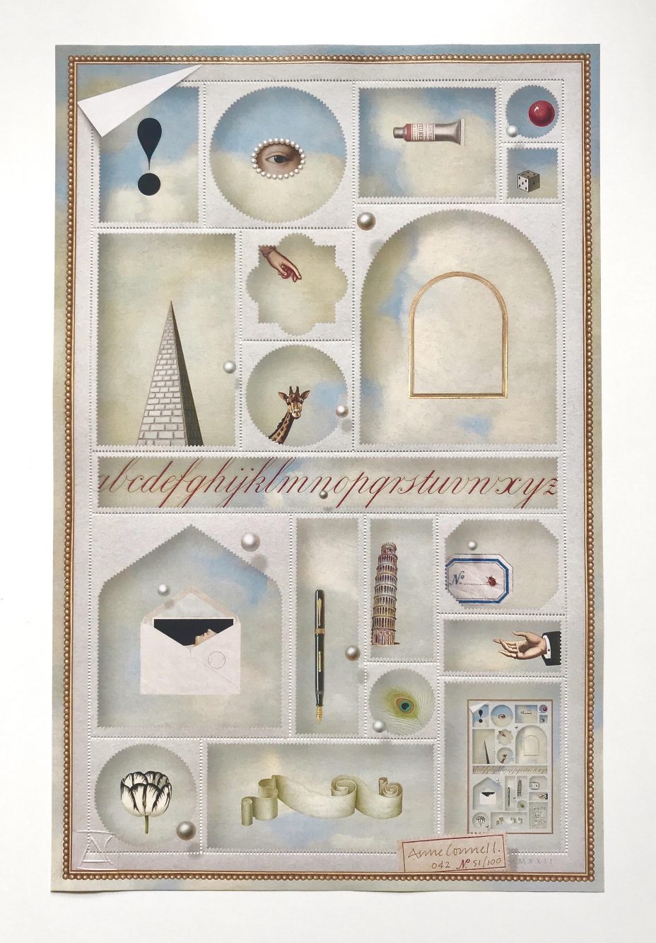 anne connell artist series stamps full sheet