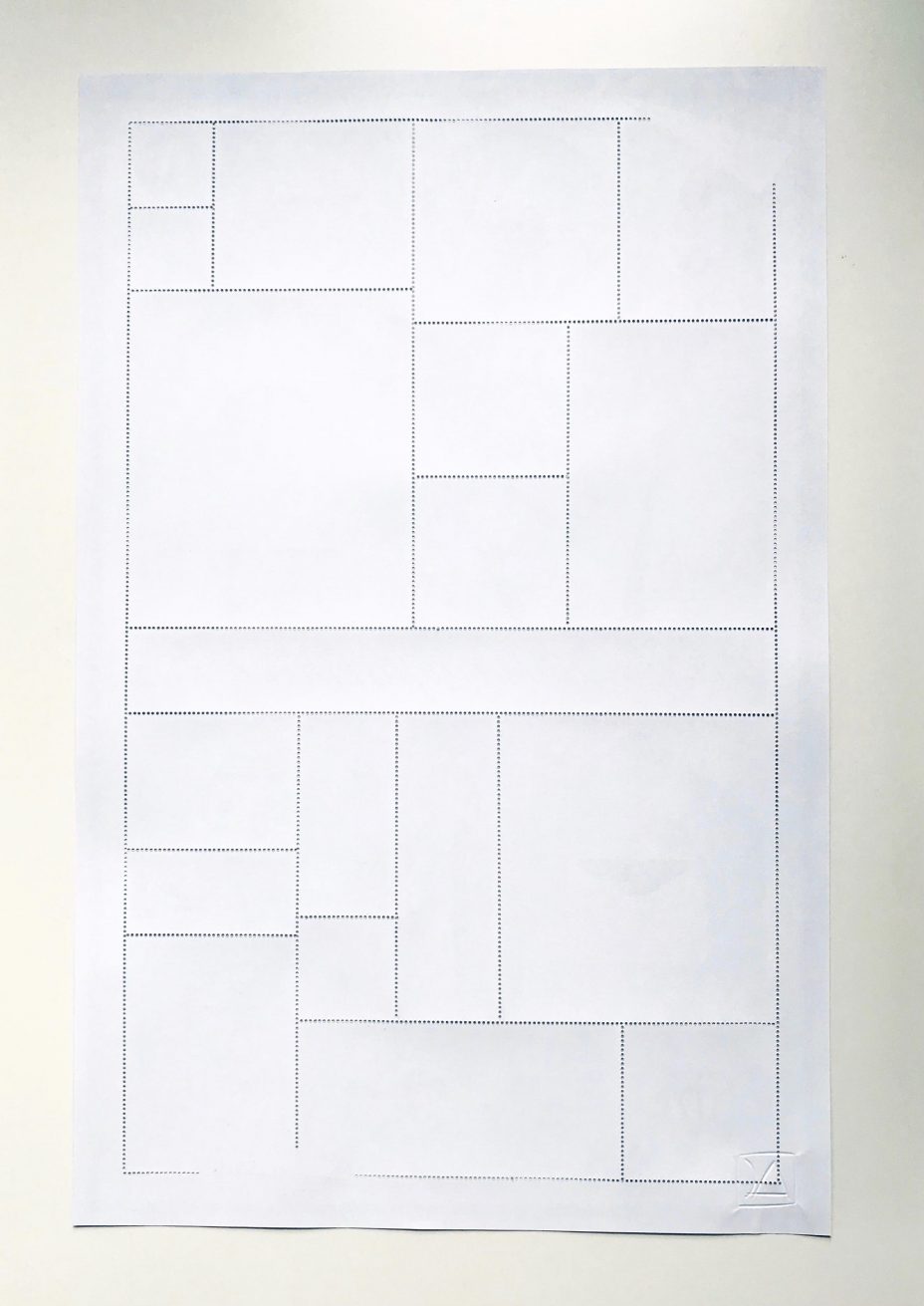 anne connell artist series stamps full sheet back