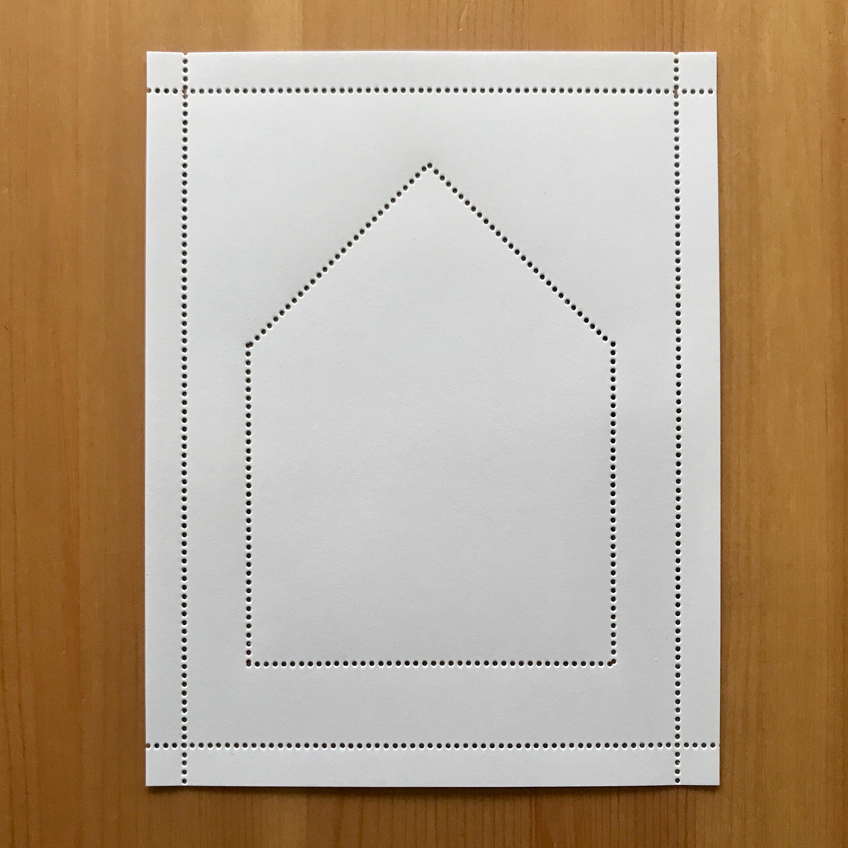 dawn cardona house blank stamp sheet