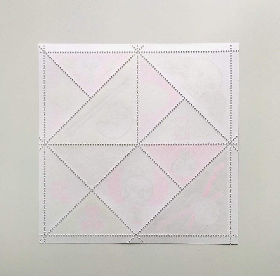 brandy bingham artist stamp full sheet back