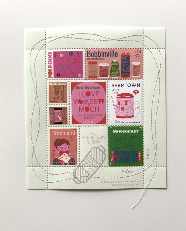 nancy kers artist series stamp 46