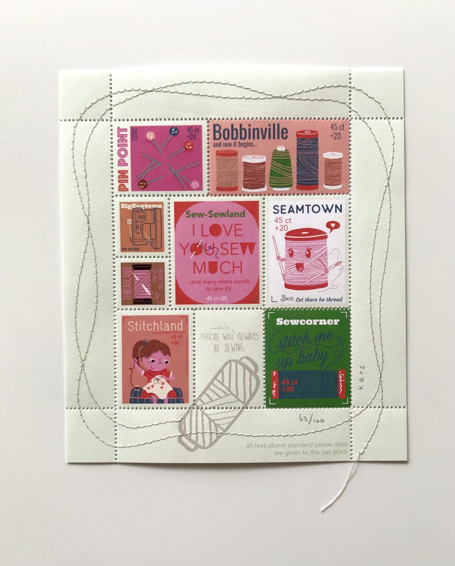 nancy kers artist series stamp 46