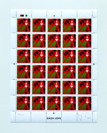 kyle goen gaza love artist series 48 signed edition