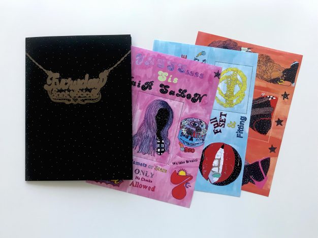 tanekeya word everyday fantastical stamp set open 4