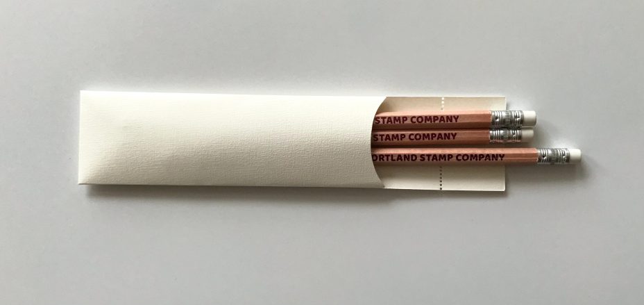 the portland stamp company three pencils in package 2