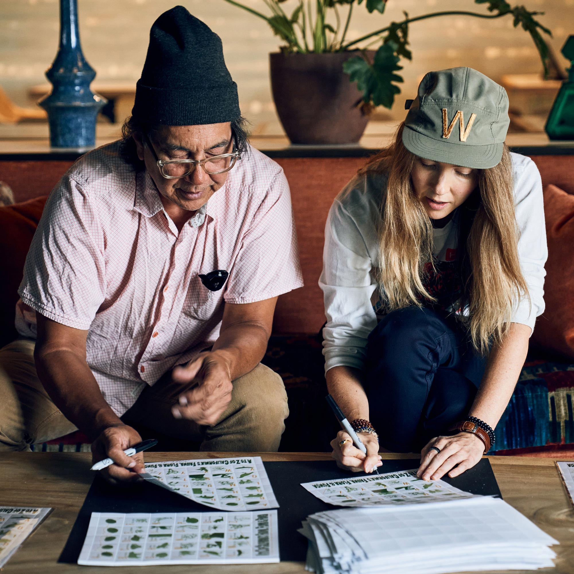 BEATIE wolfe money mark A Z signing stamps