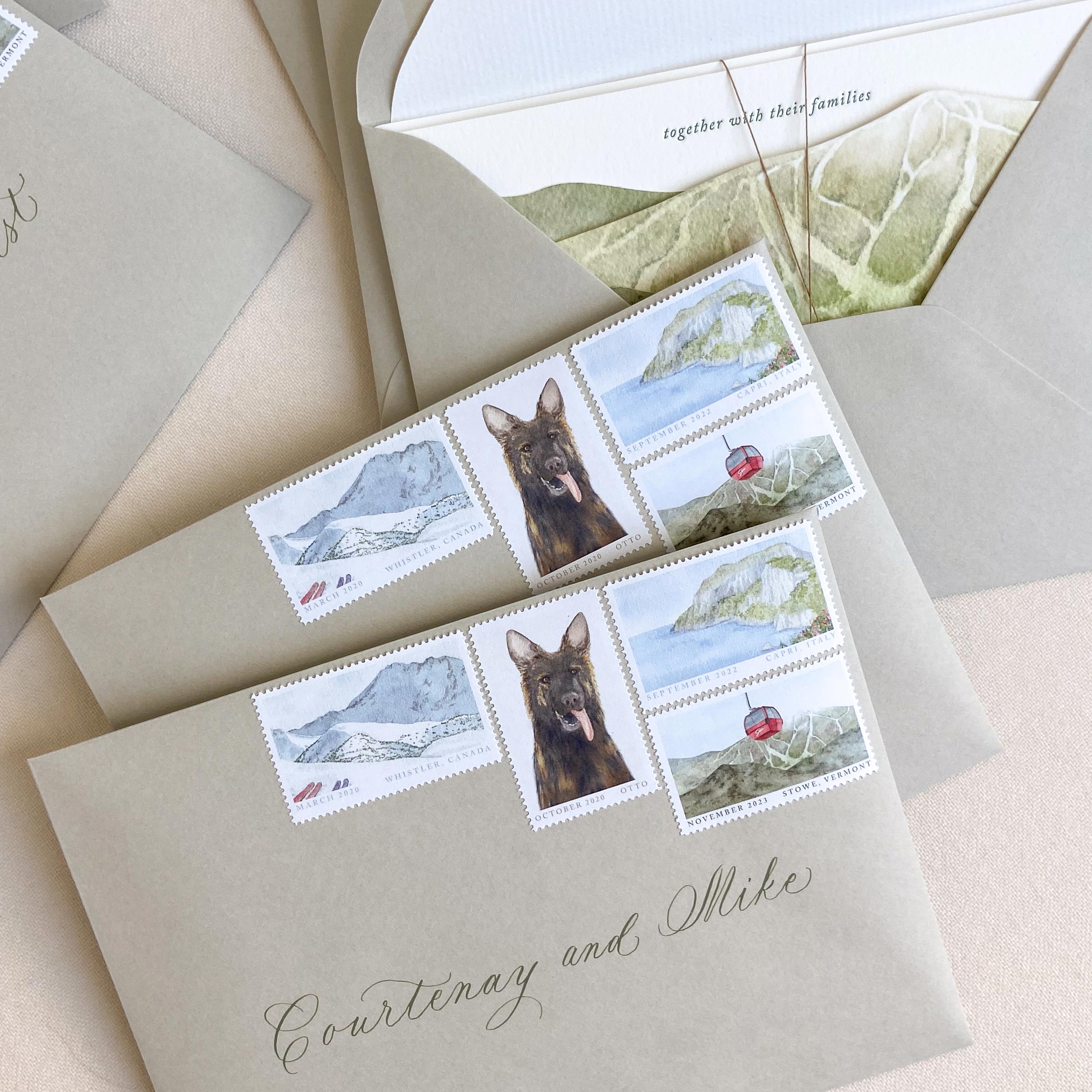 nora obrien wedding stamps 2