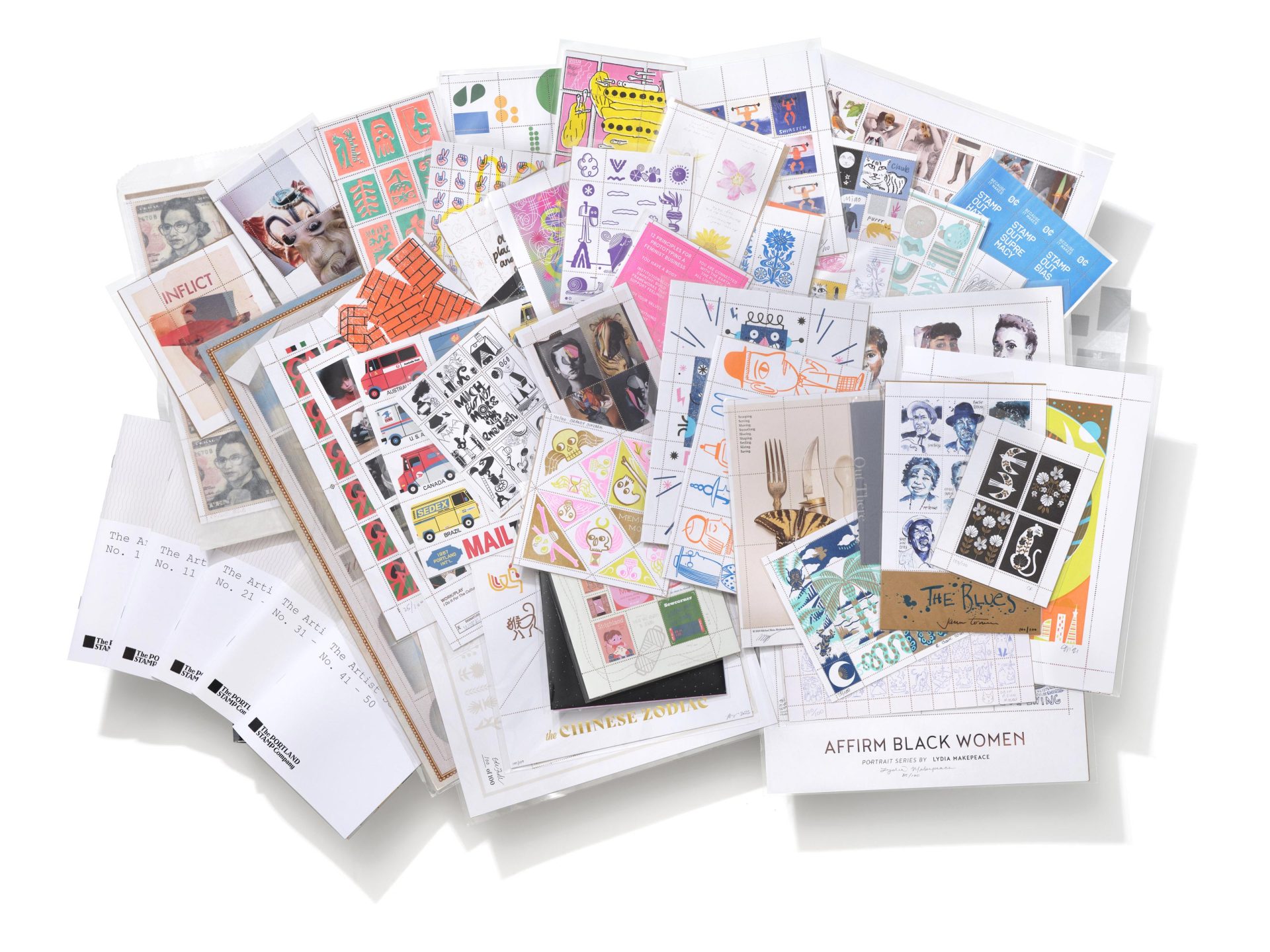 portland stamp company artist series box set 1 50