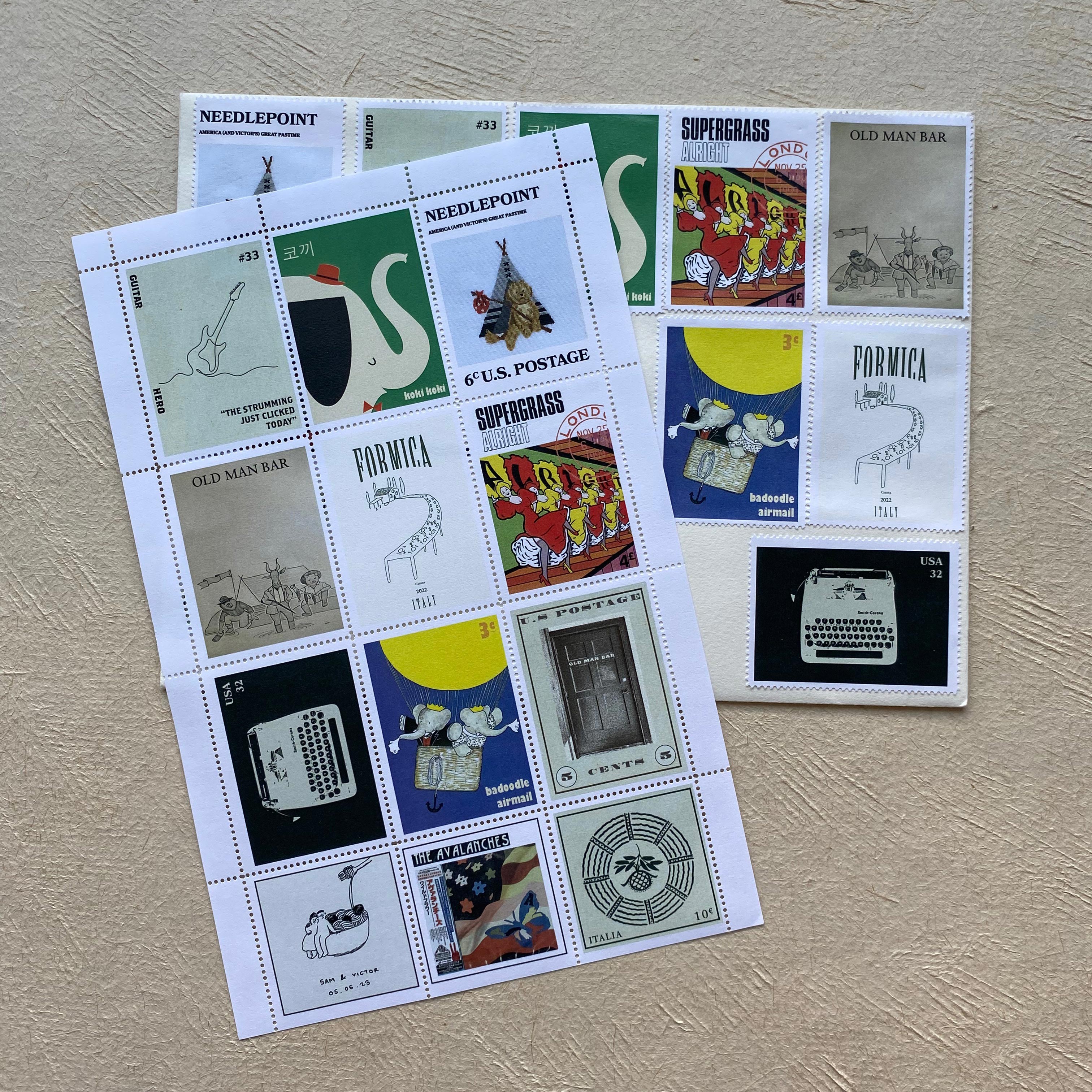 sam kupiak wedding stamps 1