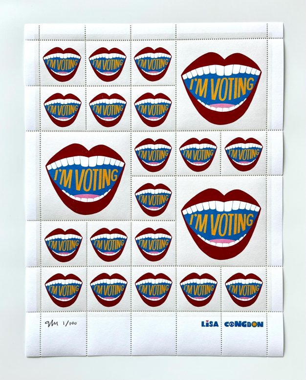 lisa congdon im voting signed edition