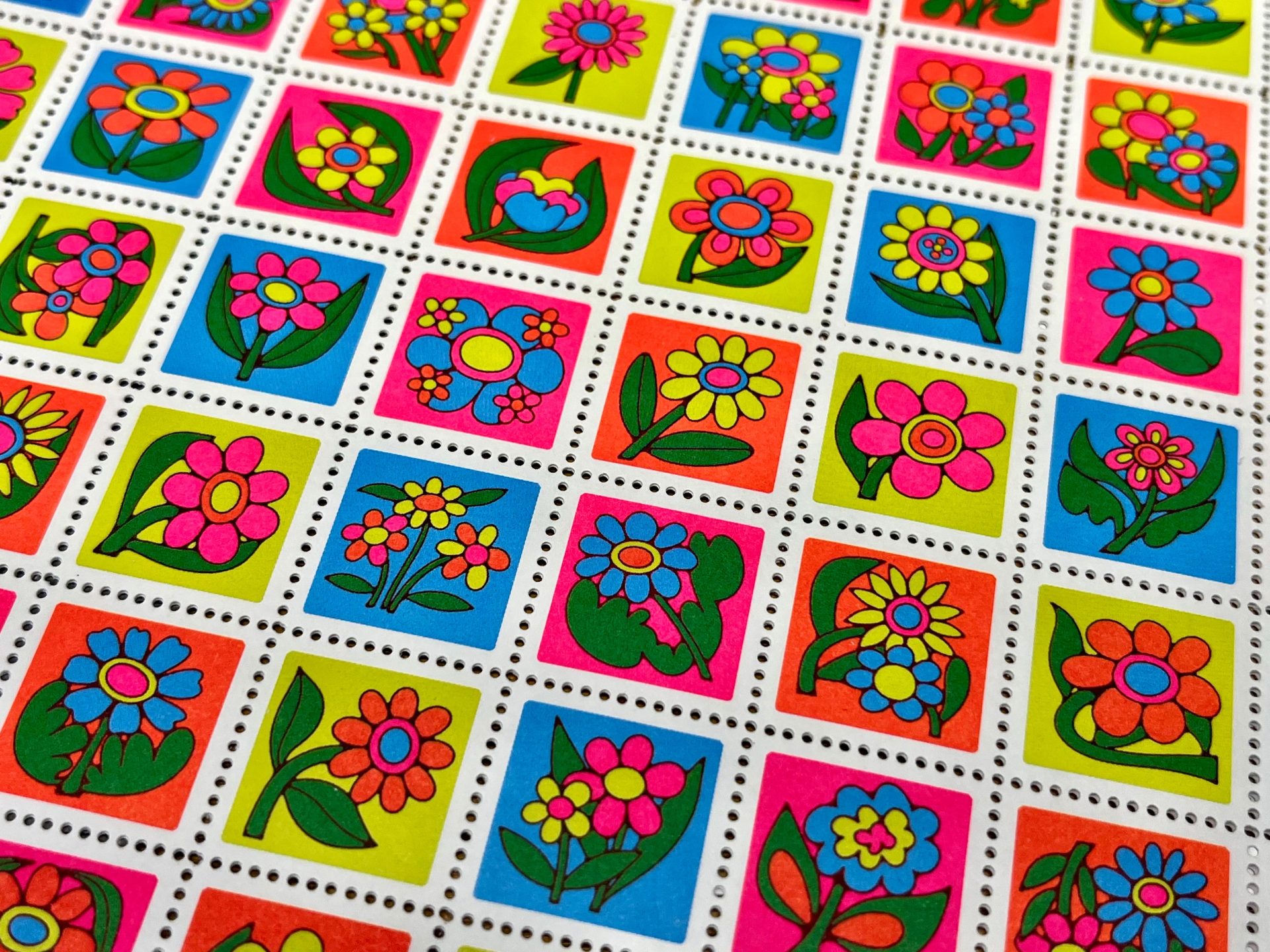 artist series 59 krista perry flower stamps