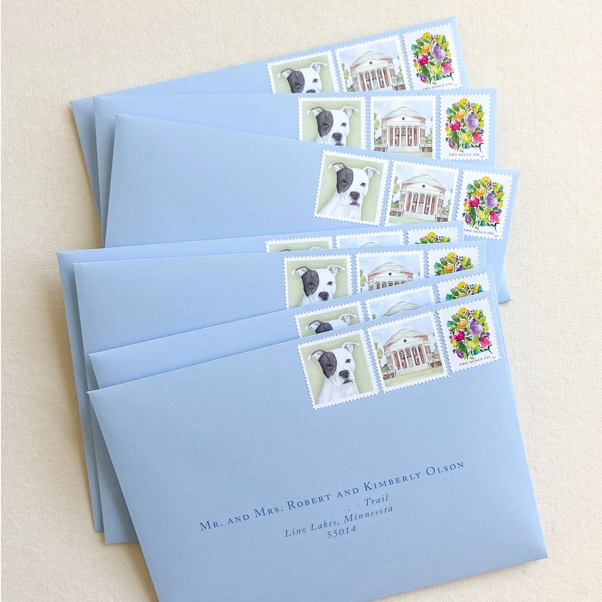 wedding stamps nora obrien 3
